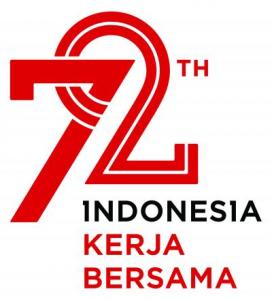 Logo HUT RI Ke-72